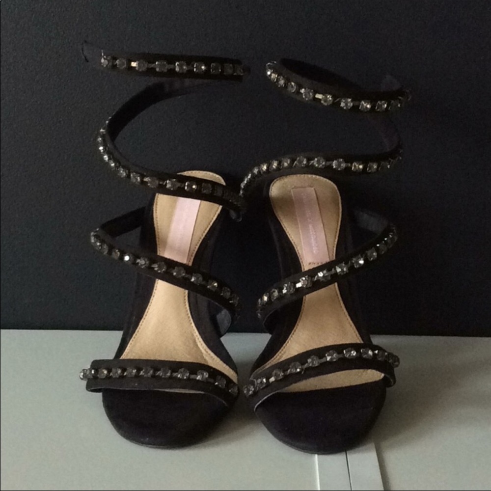Misguided gem heels